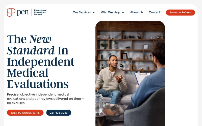 PEN homepage